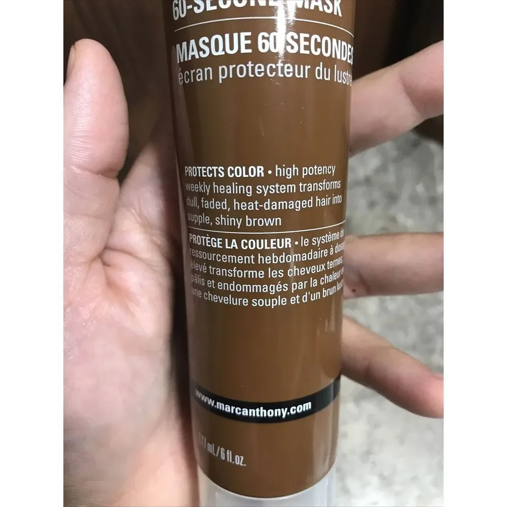 Marc Anthony Be Brunette‎ 60 Second Deep Conditioning Hair Mask Rare Full Size